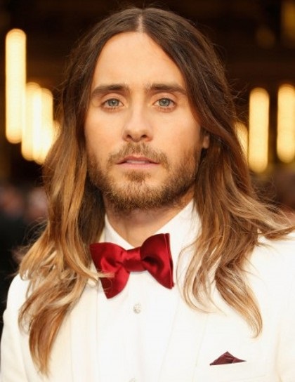 coafura superba galerie foto Jared Leto, poze tunsori si coafuri