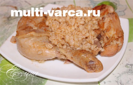 multivarka de pui în orz (orz) Pui cu orz perla in multivarka