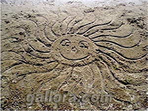 Figura soare (soare) desen soare