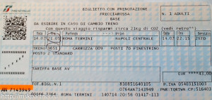 Квитки trenitalia, я подорожую сама (забронювати) Квитки trenitalia, я подорожую сама