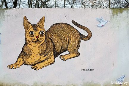 Ще більше котиків! Стріт-арт проект «березневі коти» поповнили 4 нових графіті (знали напевно сподобається) Ще більше котиків! Стріт-арт проект «березневі коти» поповнили 4 нових графіті