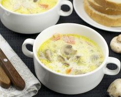 Грибний суп з куркою (грибний) Грибний суп з куркою