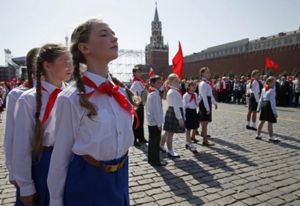 Як приймали в піонери