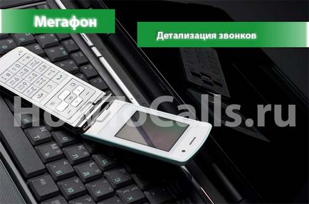 Як зробити деталізацію дзвінків на мегафон (дзвінків) Як зробити деталізацію дзвінків на мегафон