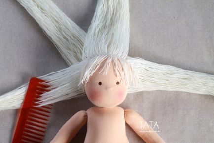 Як зробити ляльці хвилясте волосся - ярмарок майстрів - ручна робота, handmade (гребінець) Як зробити ляльці хвилясте волосся - ярмарок майстрів - ручна робота, handmade