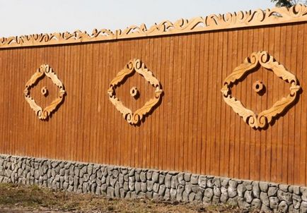 Як зробити паркан різьблений своїми руками (руками) Як зробити паркан різьблений своїми руками