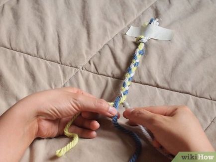Як сплести косу з шнурків (середню пасмо середнім) Як сплести косу з шнурків