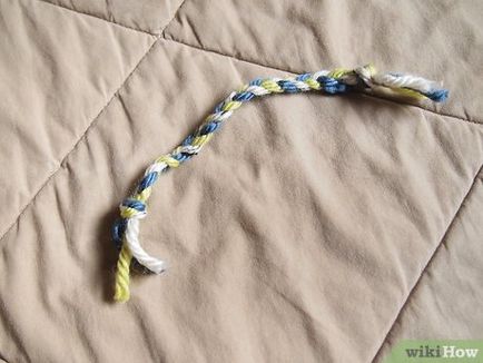 Як сплести косу з шнурків (середню пасмо середнім пальцем) Як сплести косу з шнурків