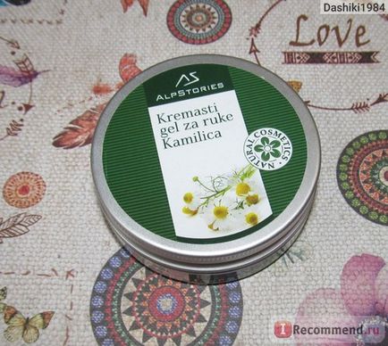 Крем-гель для рук alpstories hand cream gel chamomile - ромашка - «легкий невагомий крем-гель (hand) Крем-гель для рук alpstories hand cream gel chamomile - ромашка - «легкий невагомий крем-гель