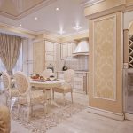 Кухня-вітальня в класичному стилі 50 фото дизайн-проектів, їдальня (класичному) Кухня-вітальня в класичному стилі 50 фото дизайн-проектів, їдальня