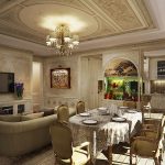 Кухня-вітальня в класичному стилі 50 фото дизайн-проектів, їдальня (їдальня) Кухня-вітальня в класичному стилі 50 фото дизайн-проектів, їдальня