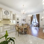 Кухня-вітальня в класичному стилі 50 фото дизайн-проектів, їдальня (класичному) Кухня-вітальня в класичному стилі 50 фото дизайн-проектів, їдальня