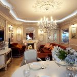 Кухня-вітальня в класичному стилі 50 фото дизайн-проектів, їдальня (їдальня) Кухня-вітальня в класичному стилі 50 фото дизайн-проектів, їдальня