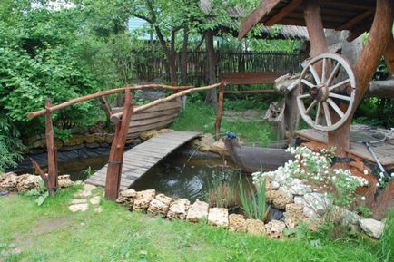 Ландшафтний дизайн будинку в стилі кантрі (кантрі) Ландшафтний дизайн будинку в стилі кантрі