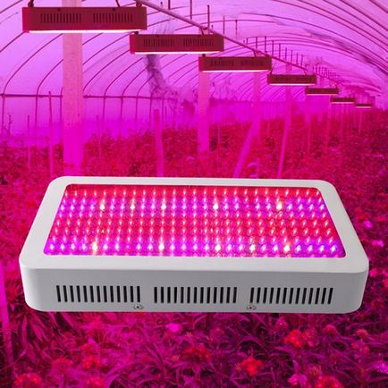 Led або світлодіодні лампи для теплиці (світильники світлодіодні лампи led для рослин томатів огірків в теплицях освітлення характеристика світлодіодів штучне освітлення рослин) Led або світлодіодні лампи для теплиці