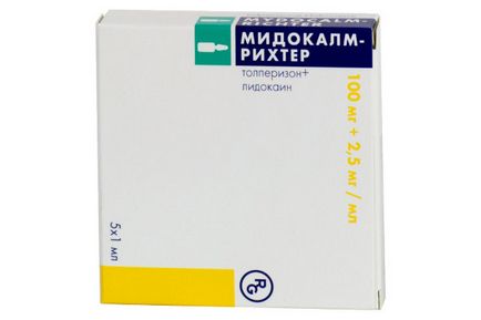 Мидокалм при остеохондрозі шиї і попереку (остеохондрозі) Мидокалм при остеохондрозі шиї і попереку