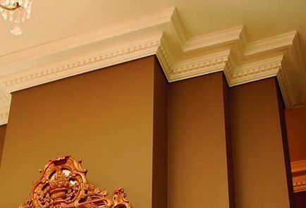 Молдинги в інтер'єрі (Головний мінус недостатня) Молдинги в інтер'єрі