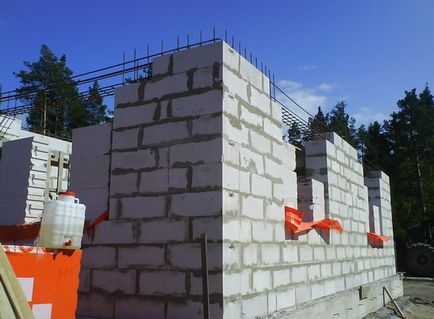 Оригінальна оздоблення фасаду будинку з газобетону (фасаду) Оригінальна оздоблення фасаду будинку з газобетону