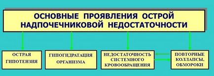 Гостра і хронічна недостатність надниркових залоз (гіпокортицизм) симптоми, лікування (хронічна недостатність надниркових залоз) Гостра і хронічна недостатність надниркових залоз (гіпокортицизм) симптоми, лікування