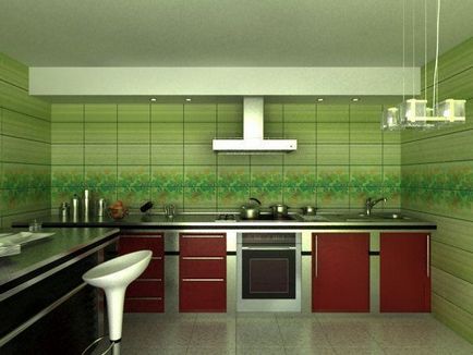 Оздоблення стін на кухні c фото (на кухні) Оздоблення стін на кухні c фото