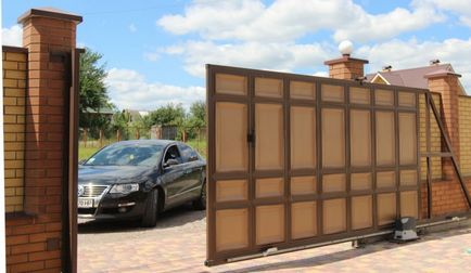 Відкатні ворота своїми руками 1 (воріт своїми руками) Відкатні ворота своїми руками 1
