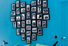 Панно з фотографій на стіну фоторамки своїми руками, як і з чого зробити затискачі, фото в білій (панно з фотографій) Панно з фотографій на стіну фоторамки своїми руками, як і з чого зробити затискачі, фото в білій