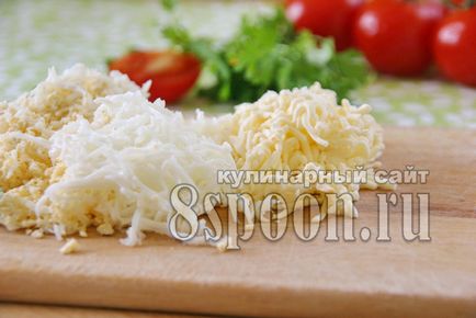 Помідори, фаршировані сардиною і плавленим сиром (сардиною) Помідори, фаршировані сардиною і плавленим сиром