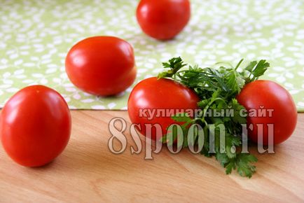 Помідори, фаршировані сардиною і плавленим сиром (плавленим) Помідори, фаршировані сардиною і плавленим сиром