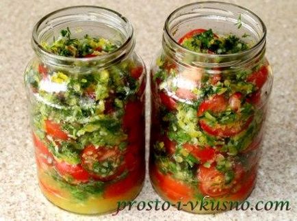 Помідори по-корейськи (по-корейськи) Помідори по-корейськи