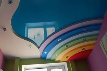 Різнобарвні натяжні стелі Київ (натяжні стелі Київ) Різнобарвні натяжні стелі Київ