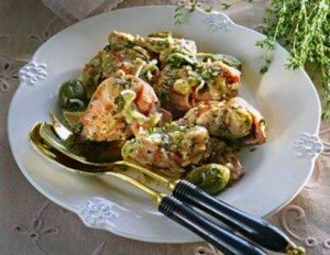 Рецепт фрикасе з курки з овочами (приготування курка овоч мультиварка рецепт класичний соус гриб вершки вершковий) Рецепт фрикасе з курки з овочами