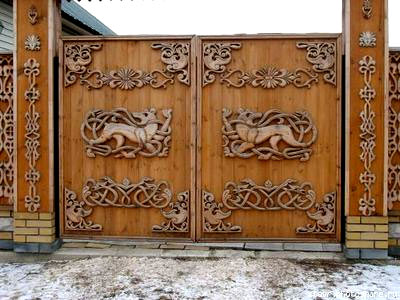 Різьблені дерев'яні паркани фото як зробити огорожу своїми руками (зробити) Різьблені дерев'яні паркани фото як зробити огорожу своїми руками