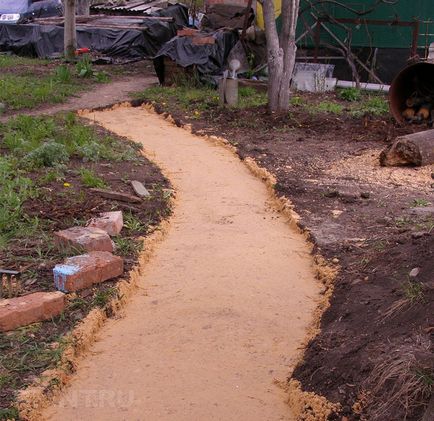 Садова доріжка з штампованого бетону своїми руками (своїми) Садова доріжка з штампованого бетону своїми руками