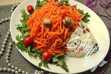 Салат «їжачок» з куркою рецепт з фото крок за кроком ( «Їжачок» сиром копченої) Салат «їжачок» з куркою рецепт з фото крок за кроком