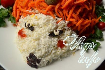 Салат «їжачок» з куркою рецепт з фото крок за кроком (рецепт) Салат «їжачок» з куркою рецепт з фото крок за кроком