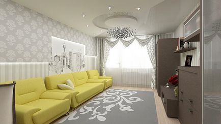 Сірі шпалери фото в інтер'єрі, якого кольору підійдуть, візерунки на блакитному тлі, світлі меблі під (кольори) Сірі шпалери фото в інтер'єрі, якого кольору підійдуть, візерунки на блакитному тлі, світлі меблі під