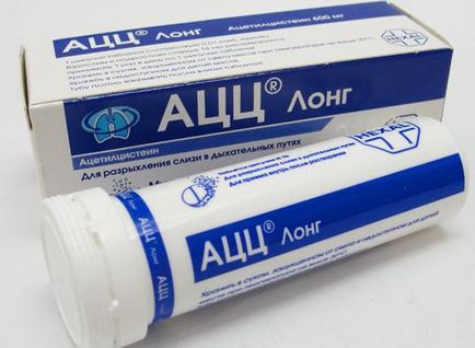 Шипучі таблетки «АЦЦ лонг» інструкція по застосуванню (інструкція) Шипучі таблетки «АЦЦ лонг» інструкція по застосуванню