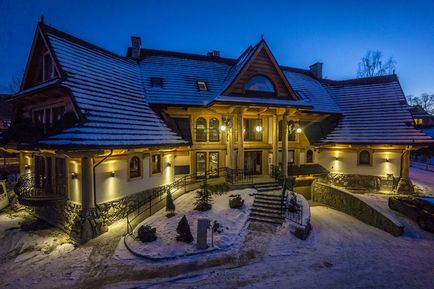 Казкові будинки (казковий будинок будиночок колоду будівництво рубаний) казкові будинки