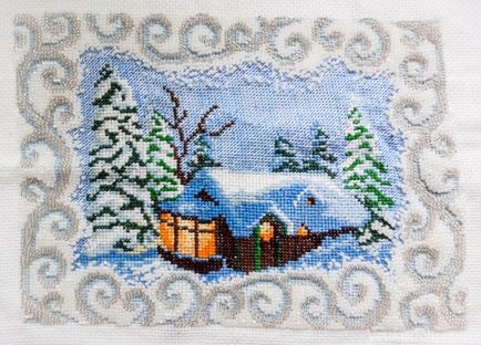 Змішана техніка вишивки хрестом і бісером (вишивка хрестом вишивка бісером) Змішана техніка вишивки хрестом і бісером