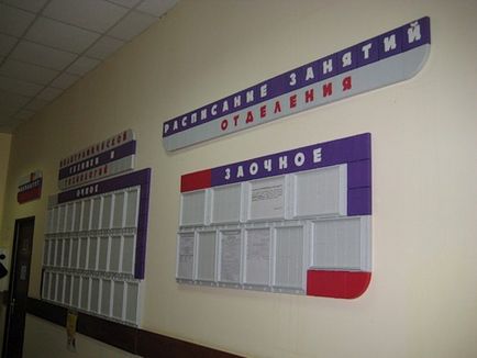 Стенди для оформлення коридорів в школі (коридорів) Стенди для оформлення коридорів в школі