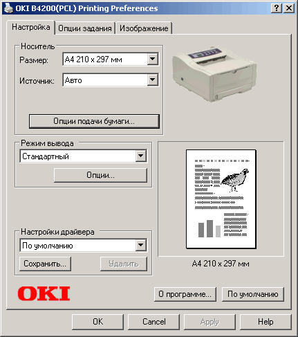 Світлодіодний монохромний принтер oki b4200l (b4200l) Світлодіодний монохромний принтер oki b4200l
