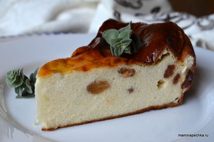 Сирна запіканка - домашній рецепт (розтоплене вершкове масло) Сирна запіканка - домашній рецепт