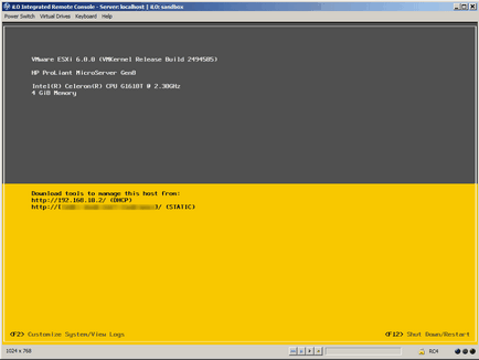 Установка esxi 6 (thin) Установка esxi 6