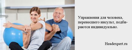 Відновлення після інсульту в домашніх умовах вправи (вправи) Відновлення після інсульту в домашніх умовах вправи