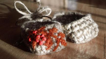 В'яжемо милі лапоточкі за 15 хвилин - ярмарок майстрів - ручна робота, handmade (в'яжемо) В'яжемо милі лапоточкі за 15 хвилин - ярмарок майстрів - ручна робота, handmade