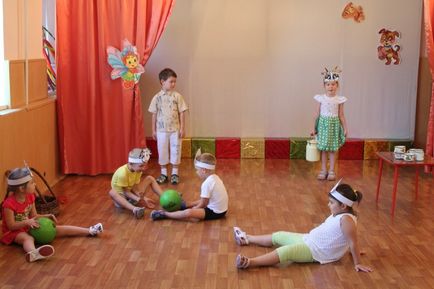 За лаштунками театру »(виховання дітей) За лаштунками театру »