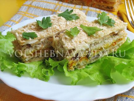 Закусочний торт з коржів, чарівна (коржів) Закусочний торт з коржів, чарівна