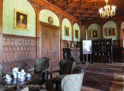 Замки Чехії опис і фотографії інтер'єру замку Сіхров (замка) Замки Чехії опис і фотографії інтер'єру замку Сіхров