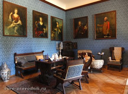 Замки Чехії опис і фотографії інтер'єру замку Сіхров (Сіхров) Замки Чехії опис і фотографії інтер'єру замку Сіхров