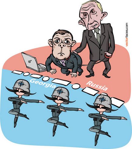 Західні карикатури на Путіна і Медведєва, блог тлумача (карикатури) Західні карикатури на Путіна і Медведєва, блог тлумача